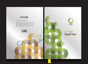 商业画册封面设计矢量